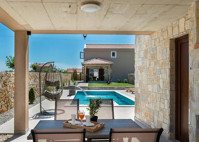 Luxury With Pool,jacuzzi And Sauna04 - By Ta Leut Agency * Privlaka (Zadar)